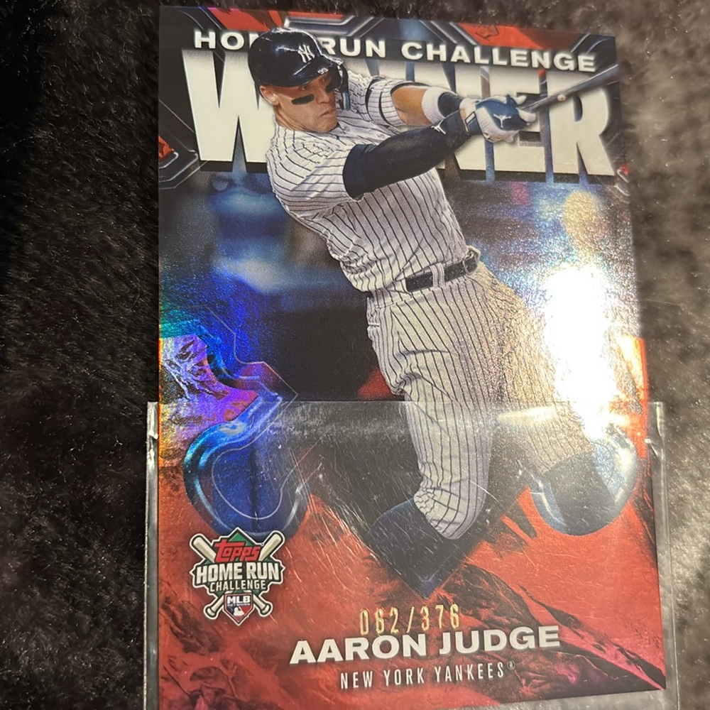 2024 Topps Home Run Challenge Winner - Aaron Judge /376 - New York Yankees JULY